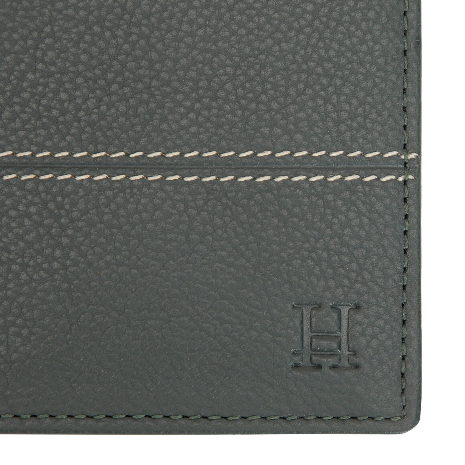 Green Bi Fold Business Cards Wallet - Image 3