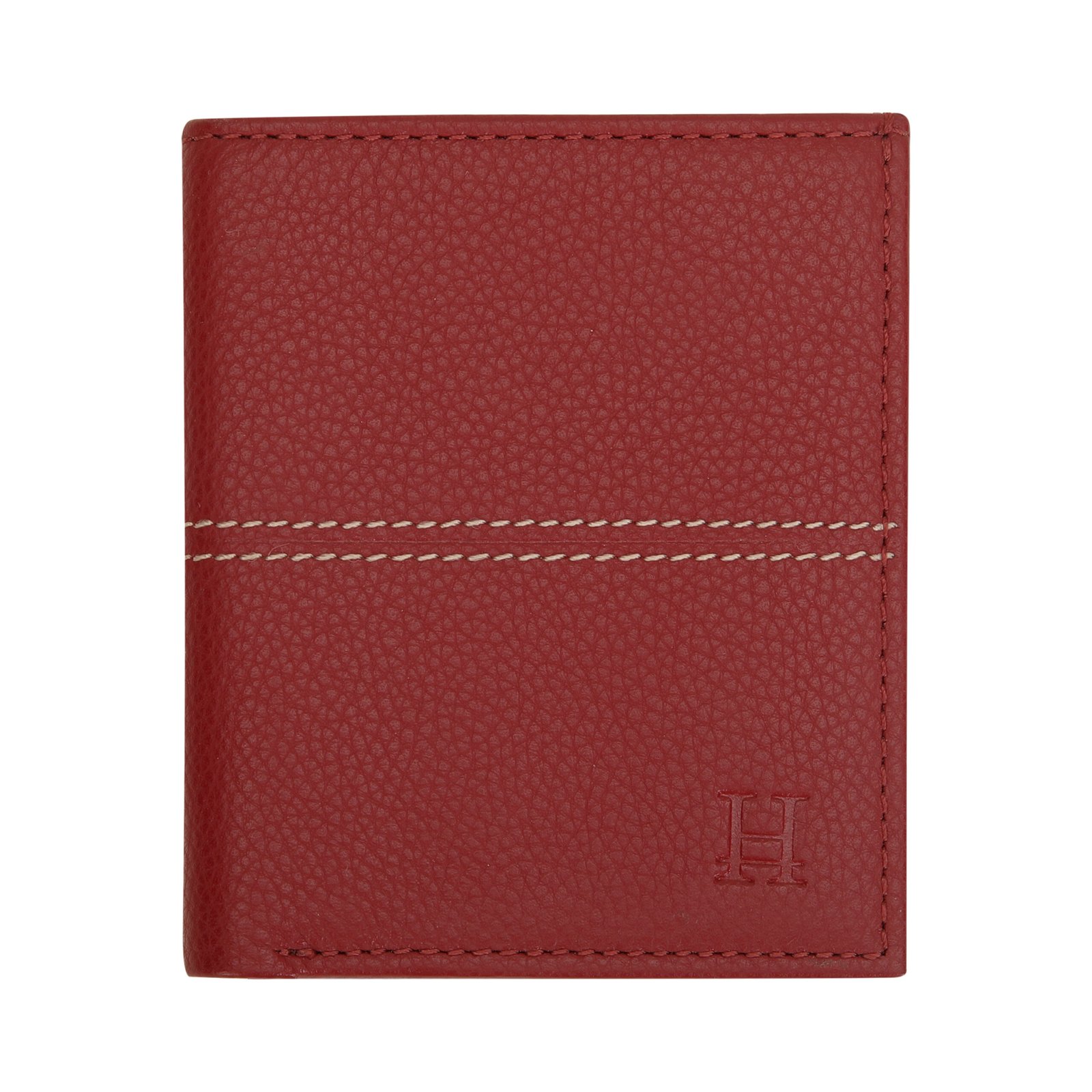 Red Bi Fold Business Cards Wallet - Image 3