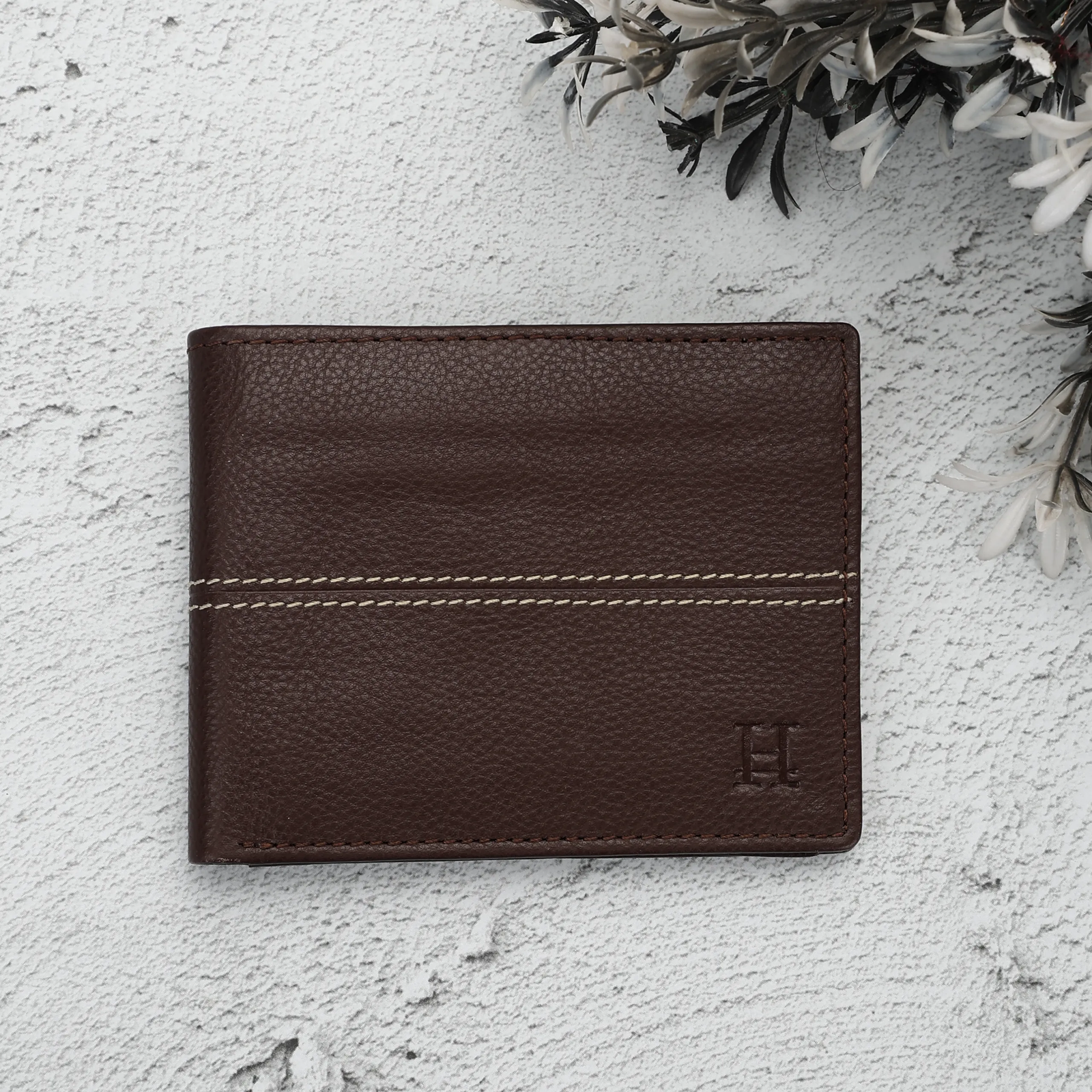 Ralph Brown Bi Fold Wallet
