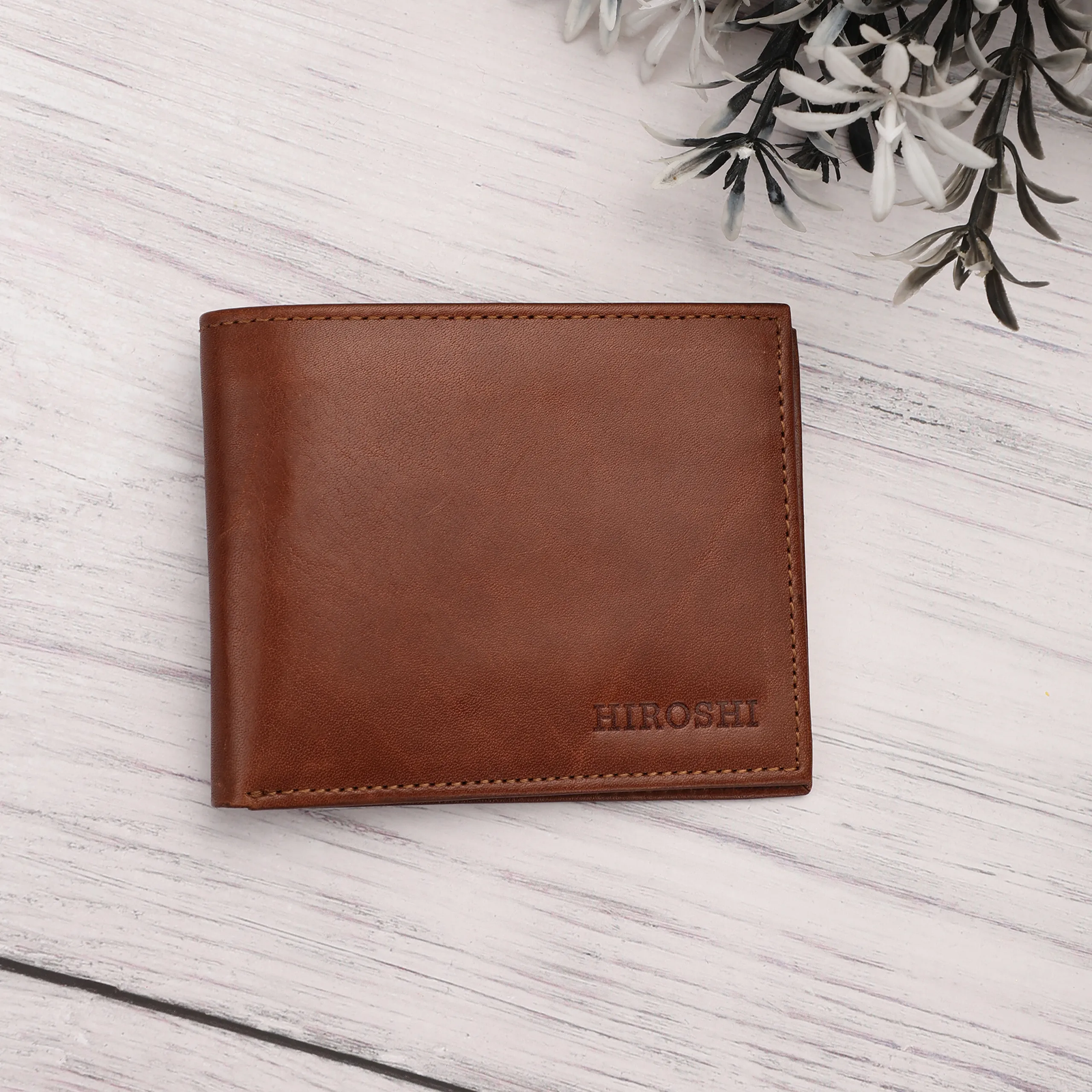 Brown Bi Fold Wallet