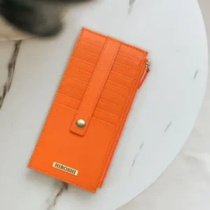 Kyoto Handheld Orange Purse