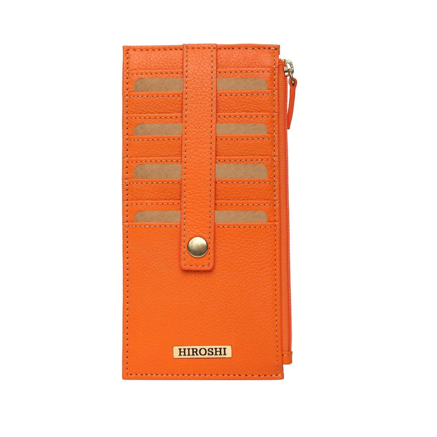Kyoto Handheld Orange Purse - Image 2