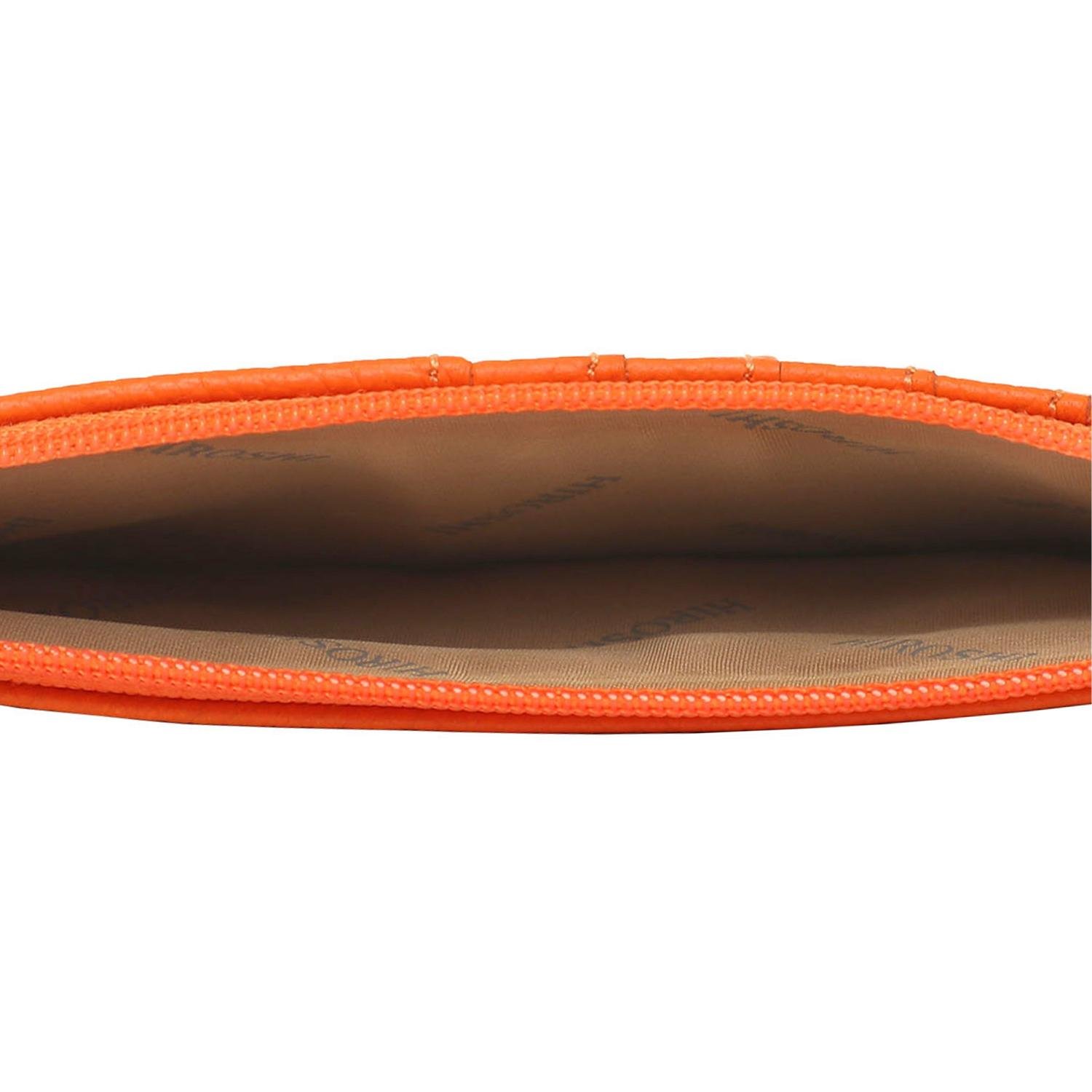Kyoto Handheld Orange Purse - Image 4