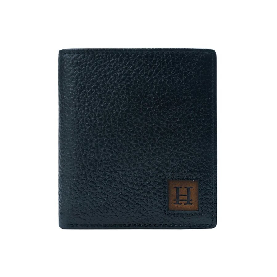 Black Bi Fold Business Wallet