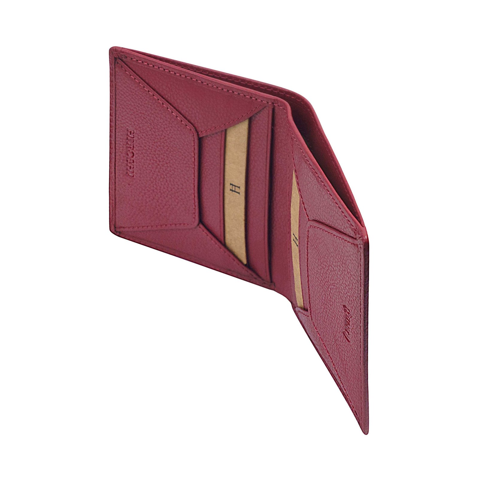 Red Bi Fold Wallet - Image 4