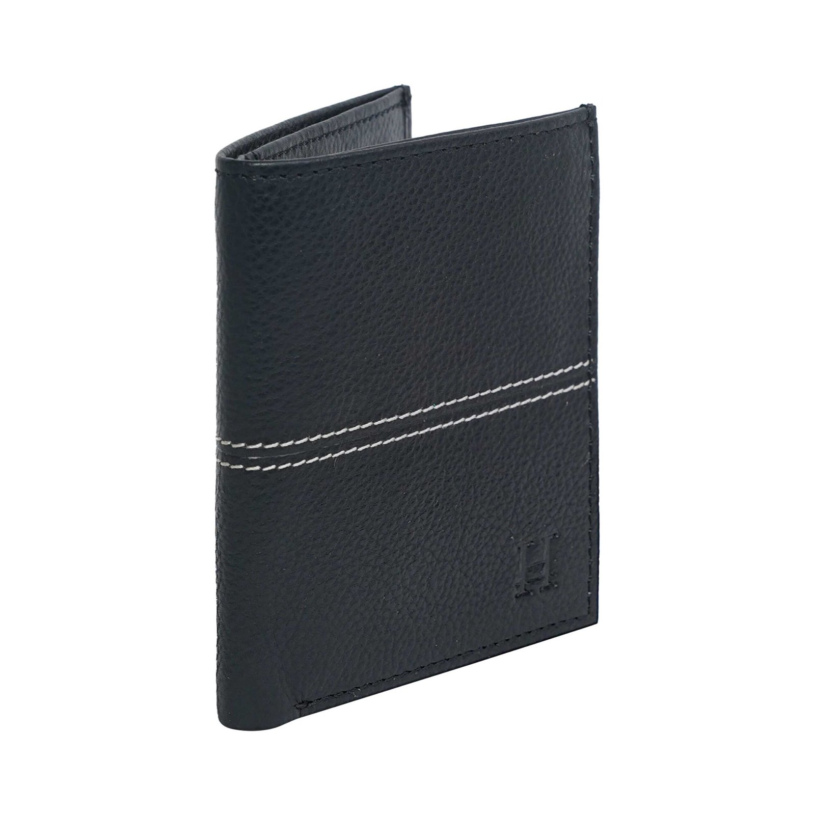 Black Bi Fold Business Cards Wallet - Image 4