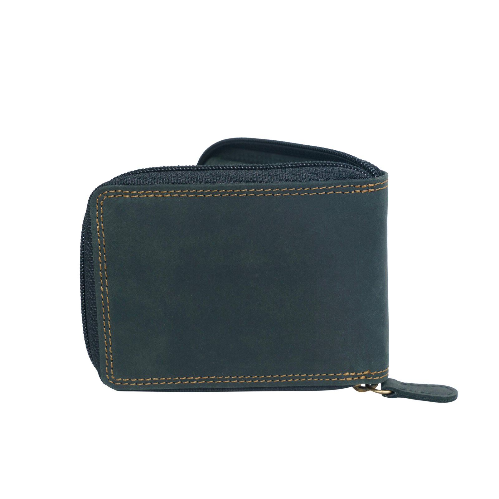 Black Bi Fold with Zip Around Wallet - Image 3