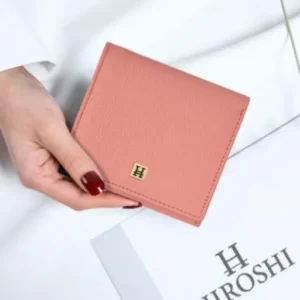 Nagoya Bi Fold Compact Light Pink Purse