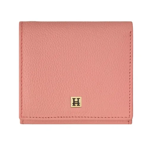 Nagoya Bi Fold Compact Light Pink Purse - Image 2