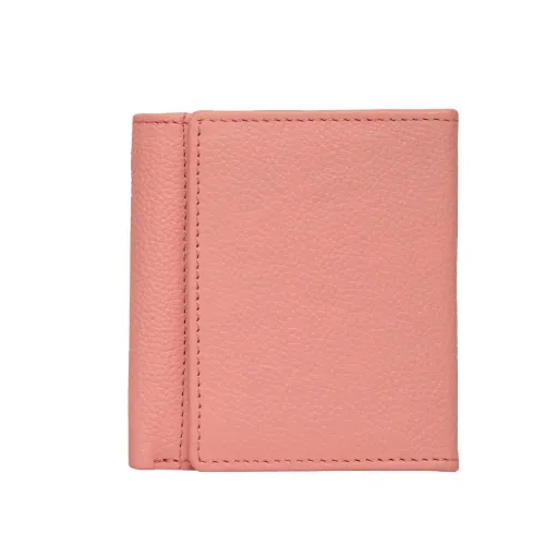 Nagoya Bi Fold Compact Light Pink Purse - Image 3