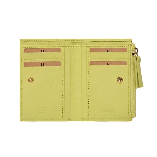 Yokohama Minimal Lemon Green Purse - Image 3