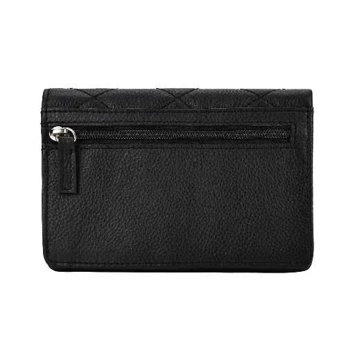 Okayama Quilted Black Purse - Image 4