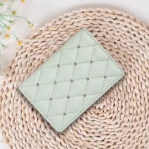 Okayama Quilted Light Blue Purse