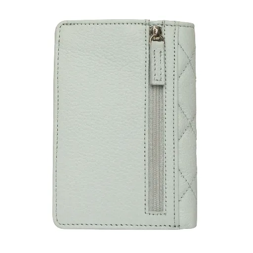 Okayama Quilted Light Blue Purse - Image 5