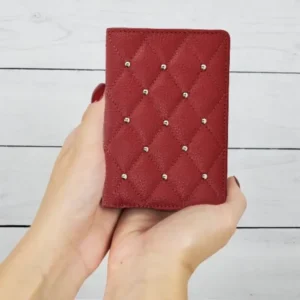 Okayama Quilted Red Purse