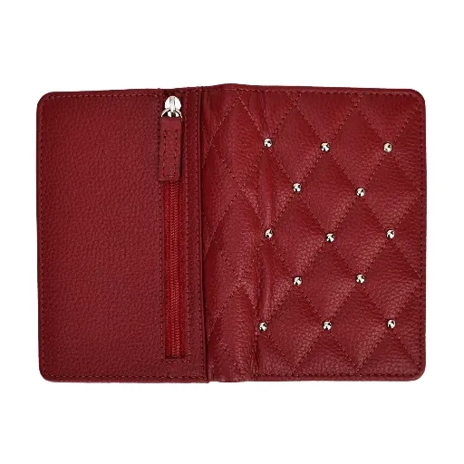 Okayama Quilted Red Purse - Image 4