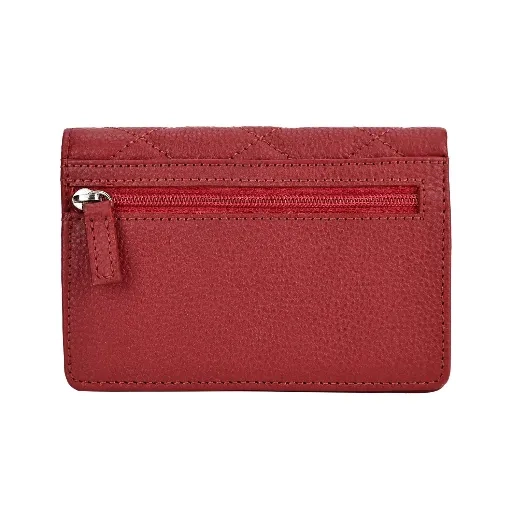 Okayama Quilted Red Purse - Image 5