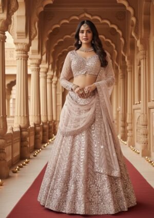 Elegant bridal lehenga for wedding