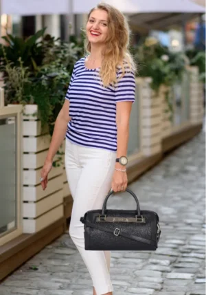 Black Bowling Bag