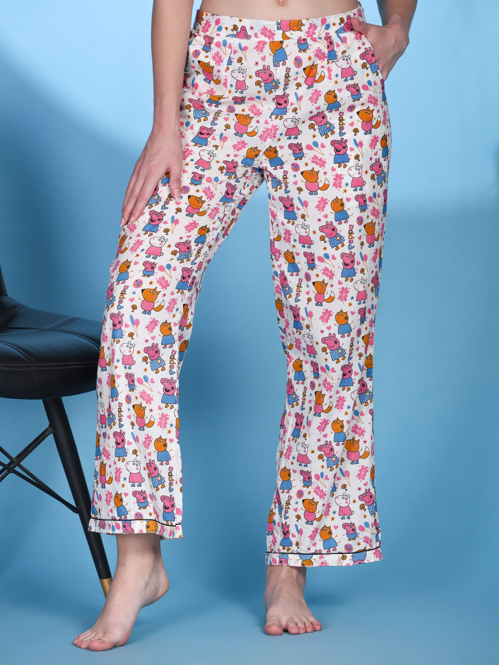 Printed Cotton Co-ord Set – Multi Colour - Image 3