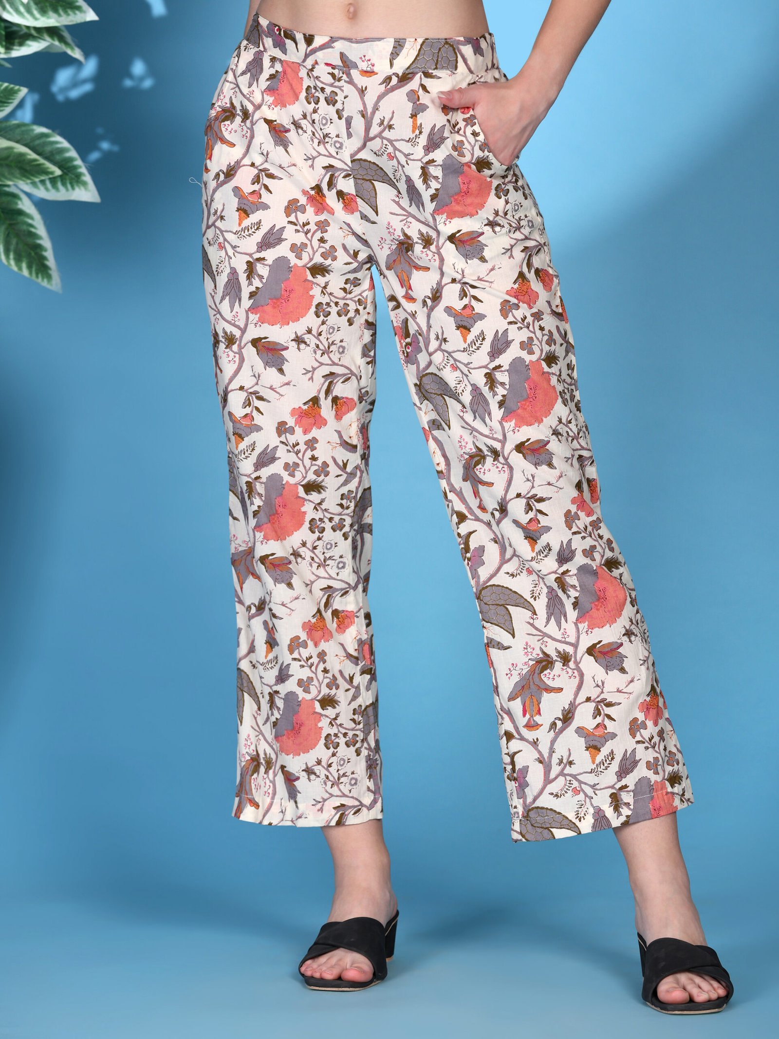 Printed Cotton Co-ord Set – Multi Colour - Image 5