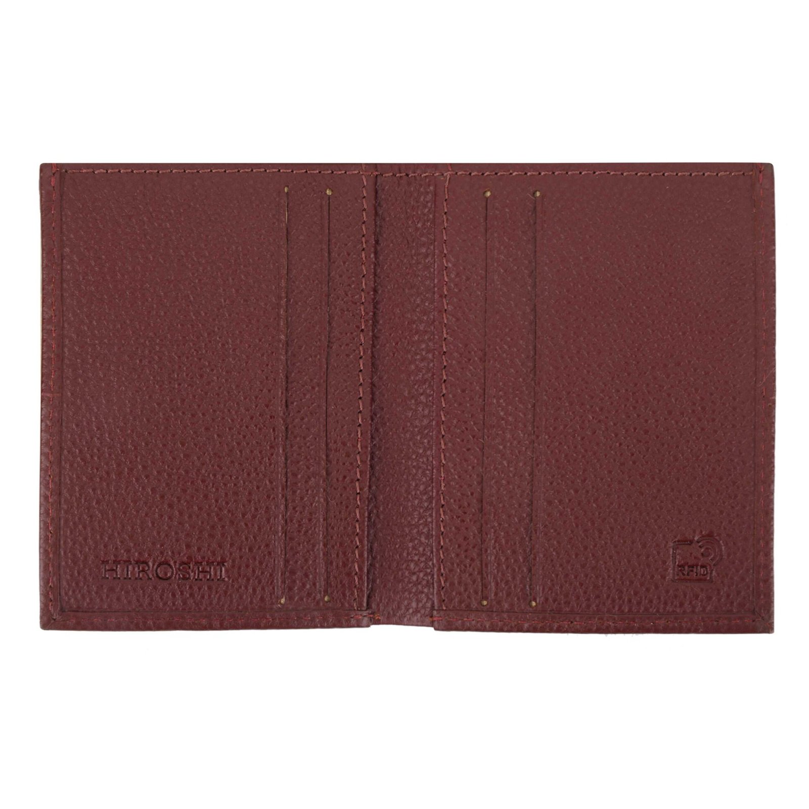 Wine Bi Fold Business Cards Wallet - Image 3