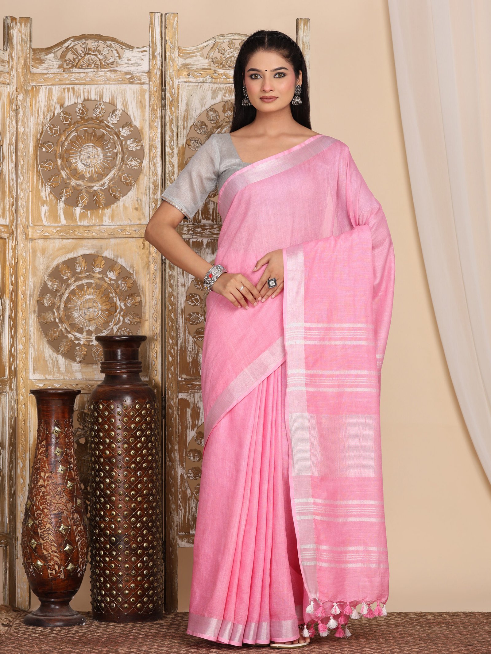 Solid Linen Cotton Fabric