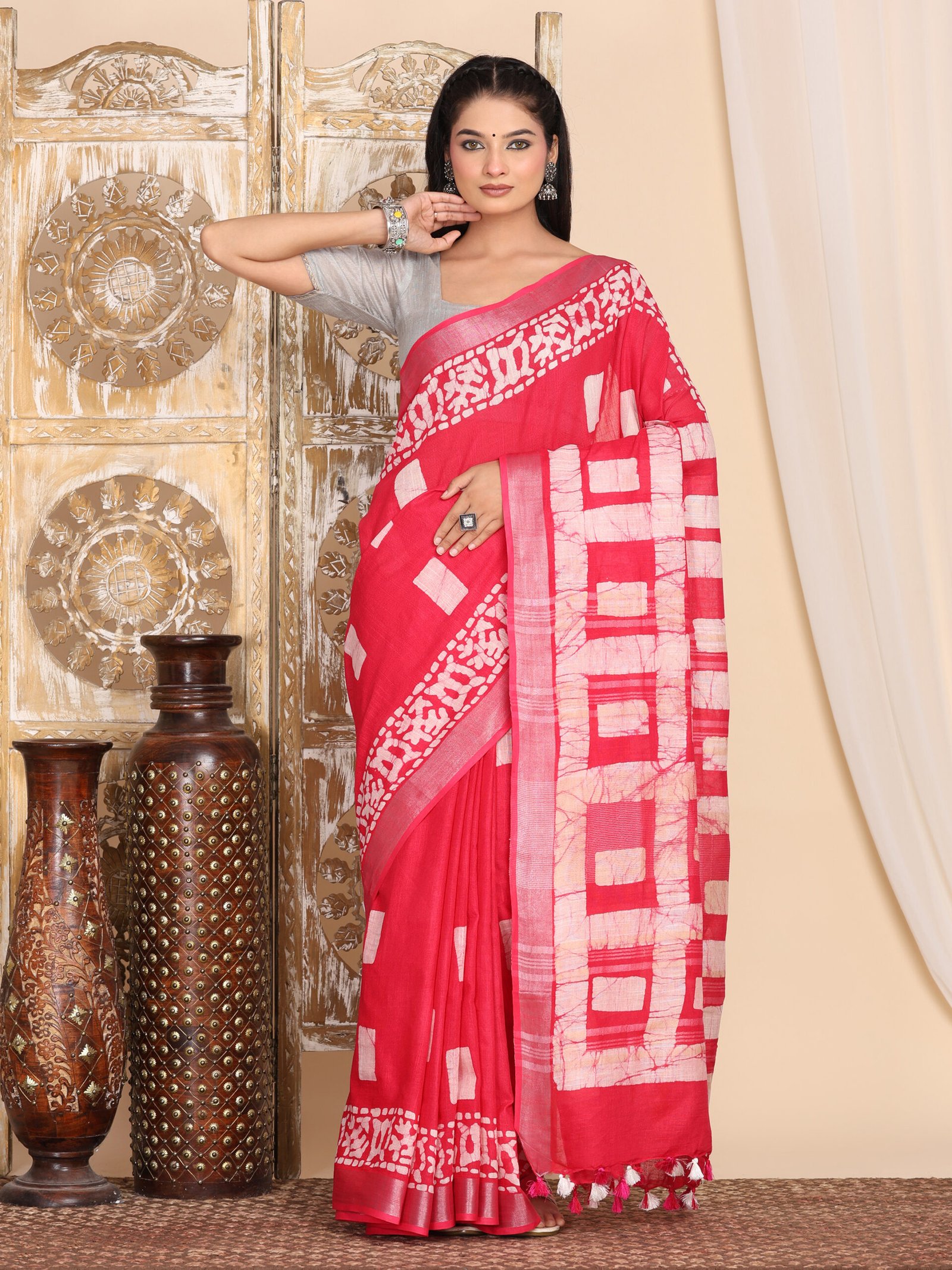 BATIK Linen Cotton Fabric
