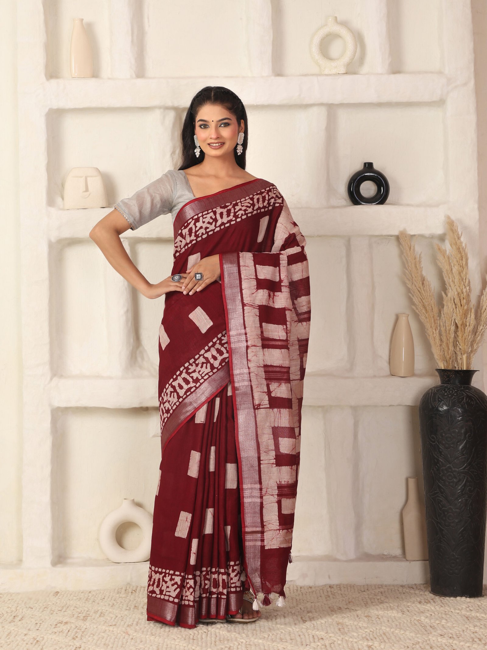 BATIK Linen Cotton Fabric