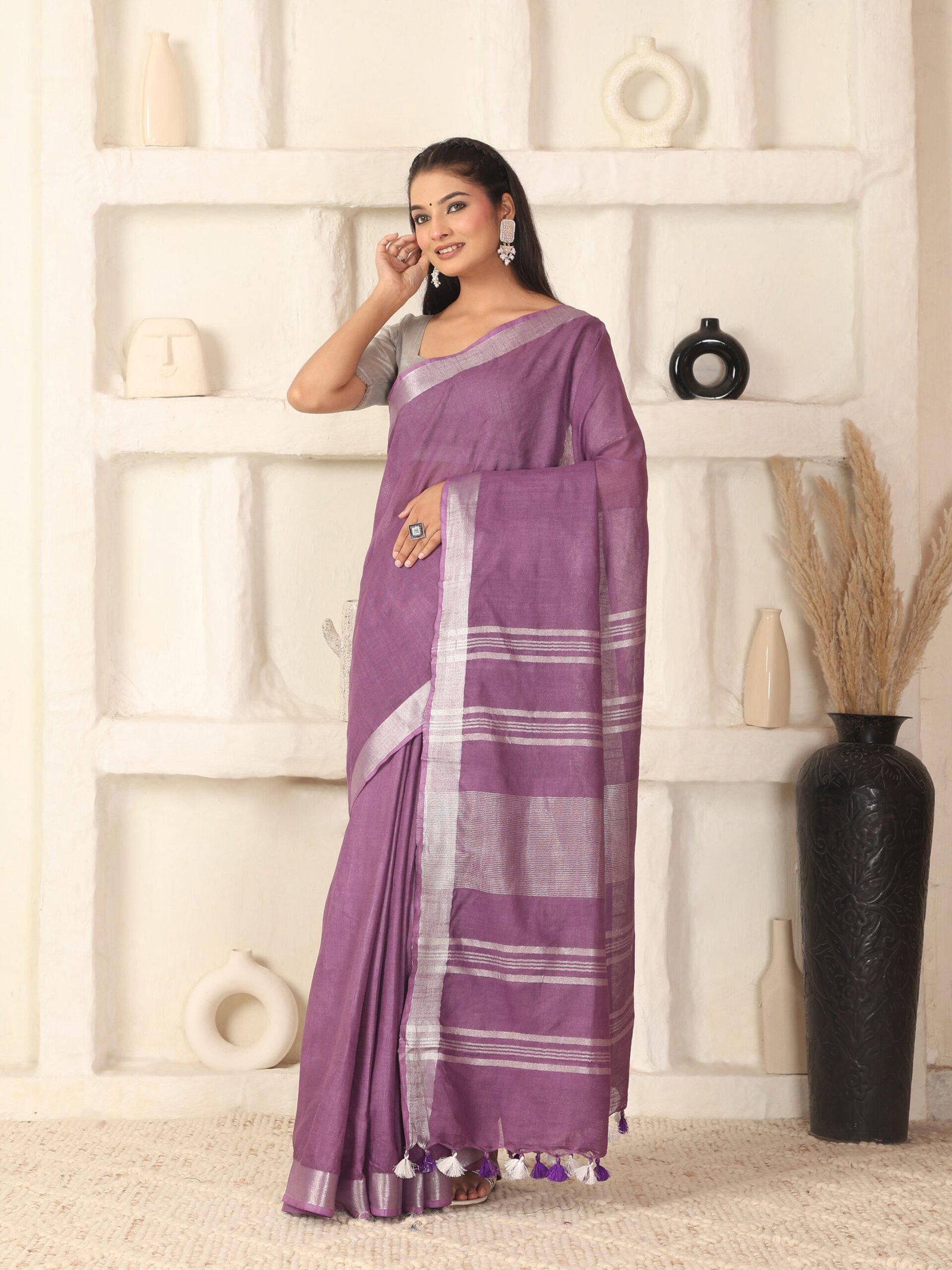 Solid Linen Cotton Fabric - Image 10