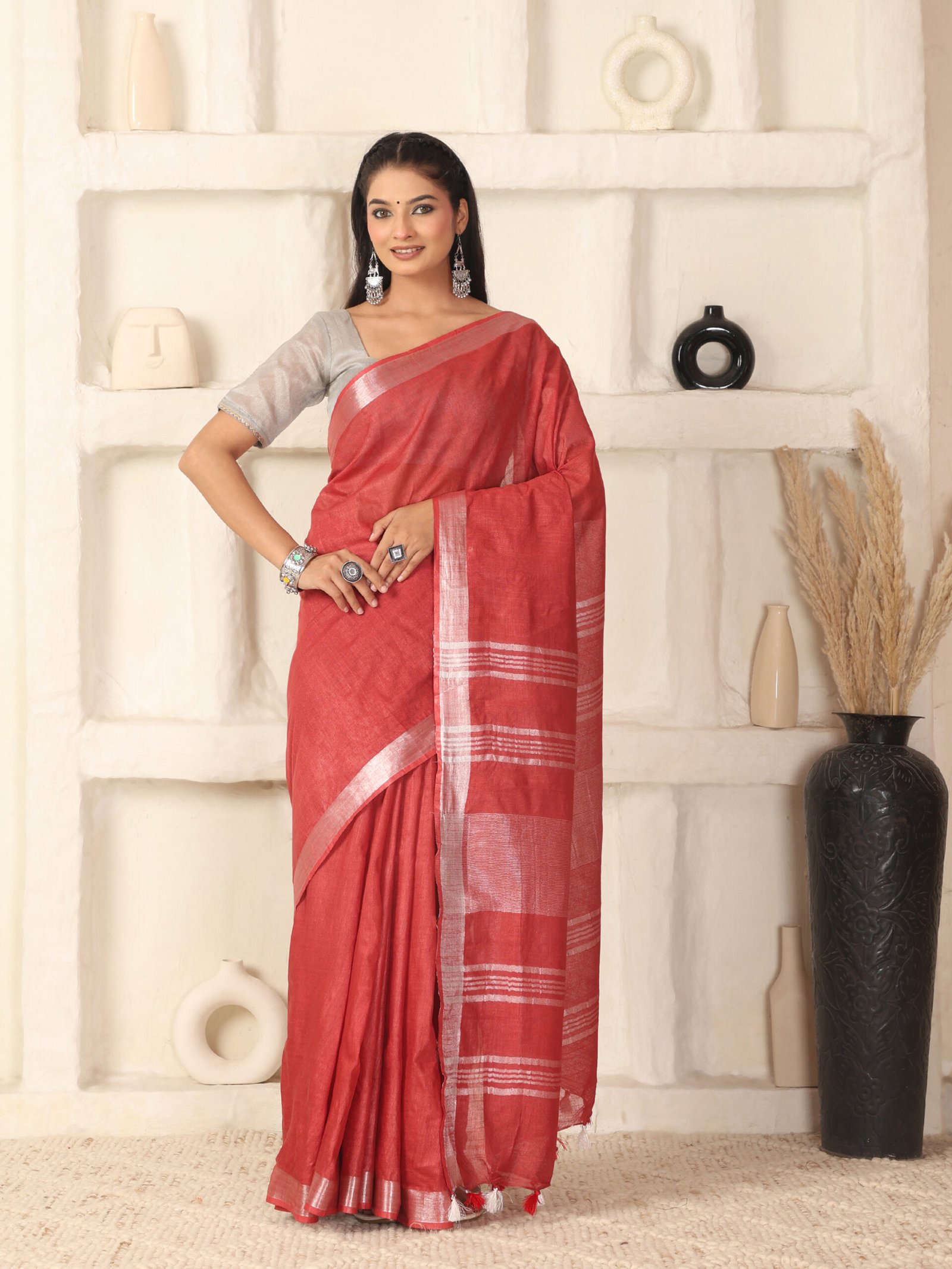 Solid Linen Cotton Fabric