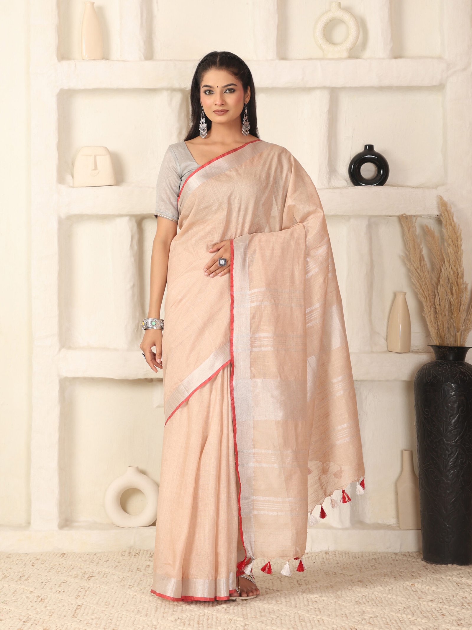 Solid Linen Cotton Fabric - Image 5