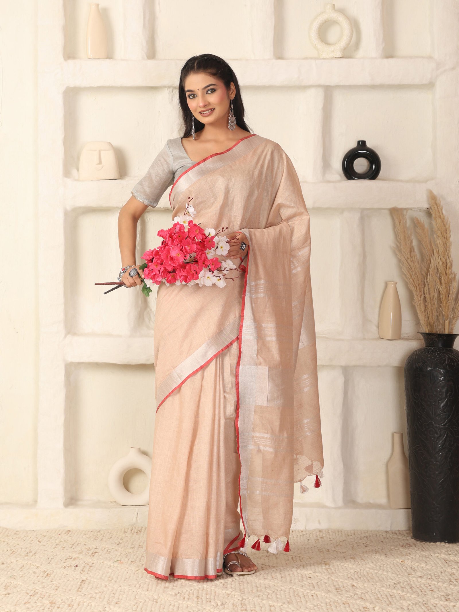 Solid Linen Cotton Fabric - Image 10