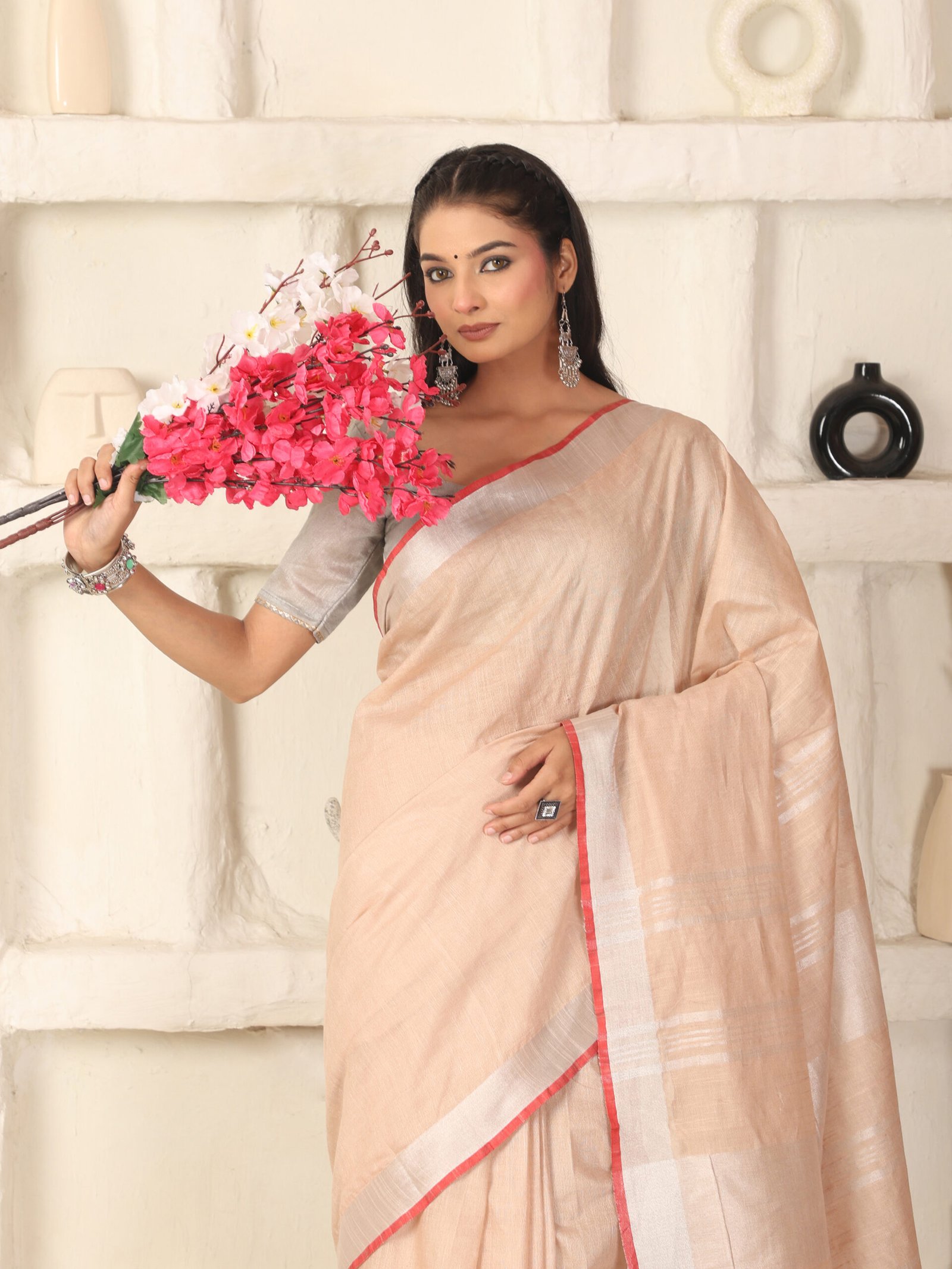 Solid Linen Cotton Fabric - Image 9