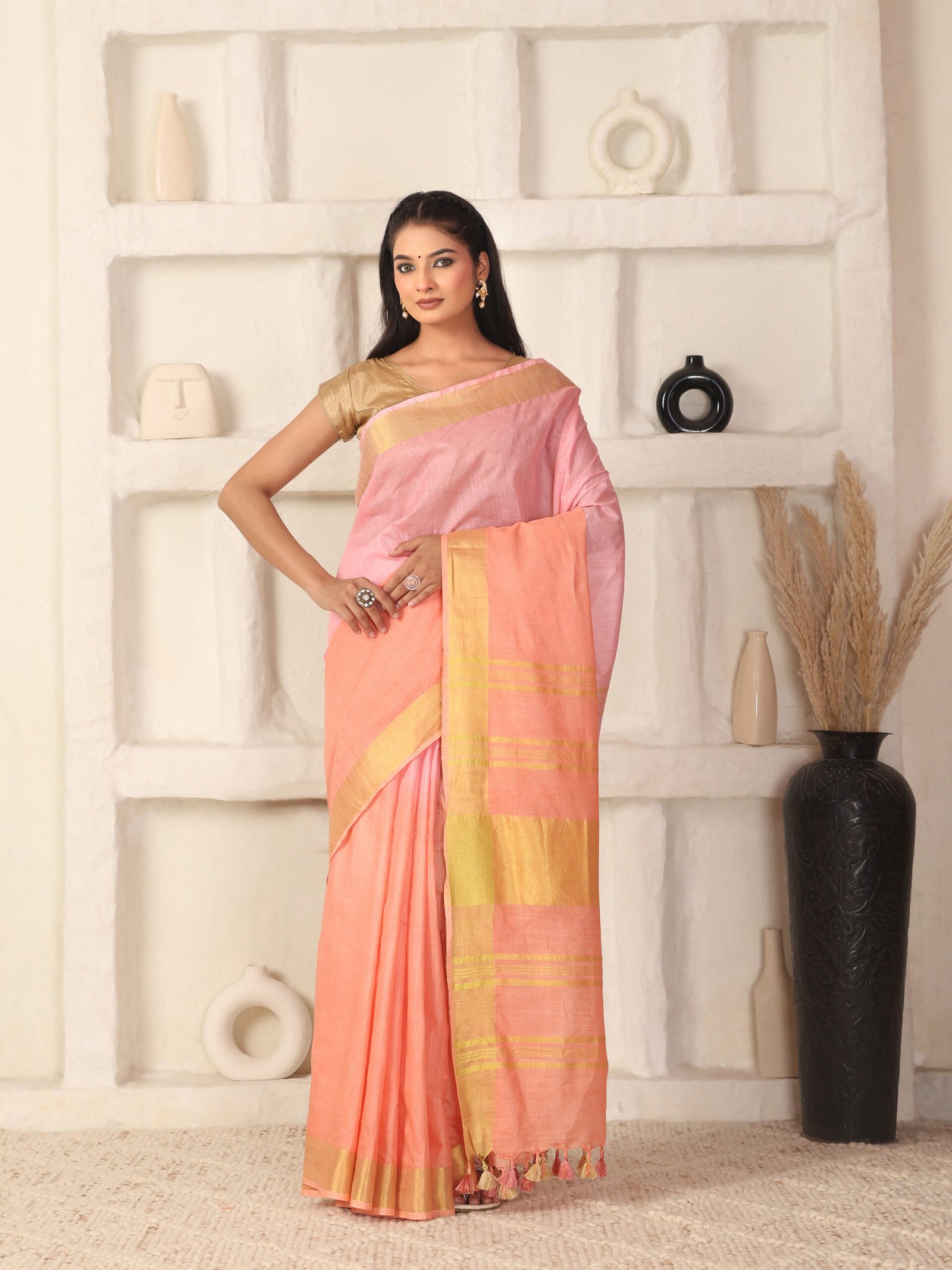 Solid Linen Cotton Fabric - Image 10