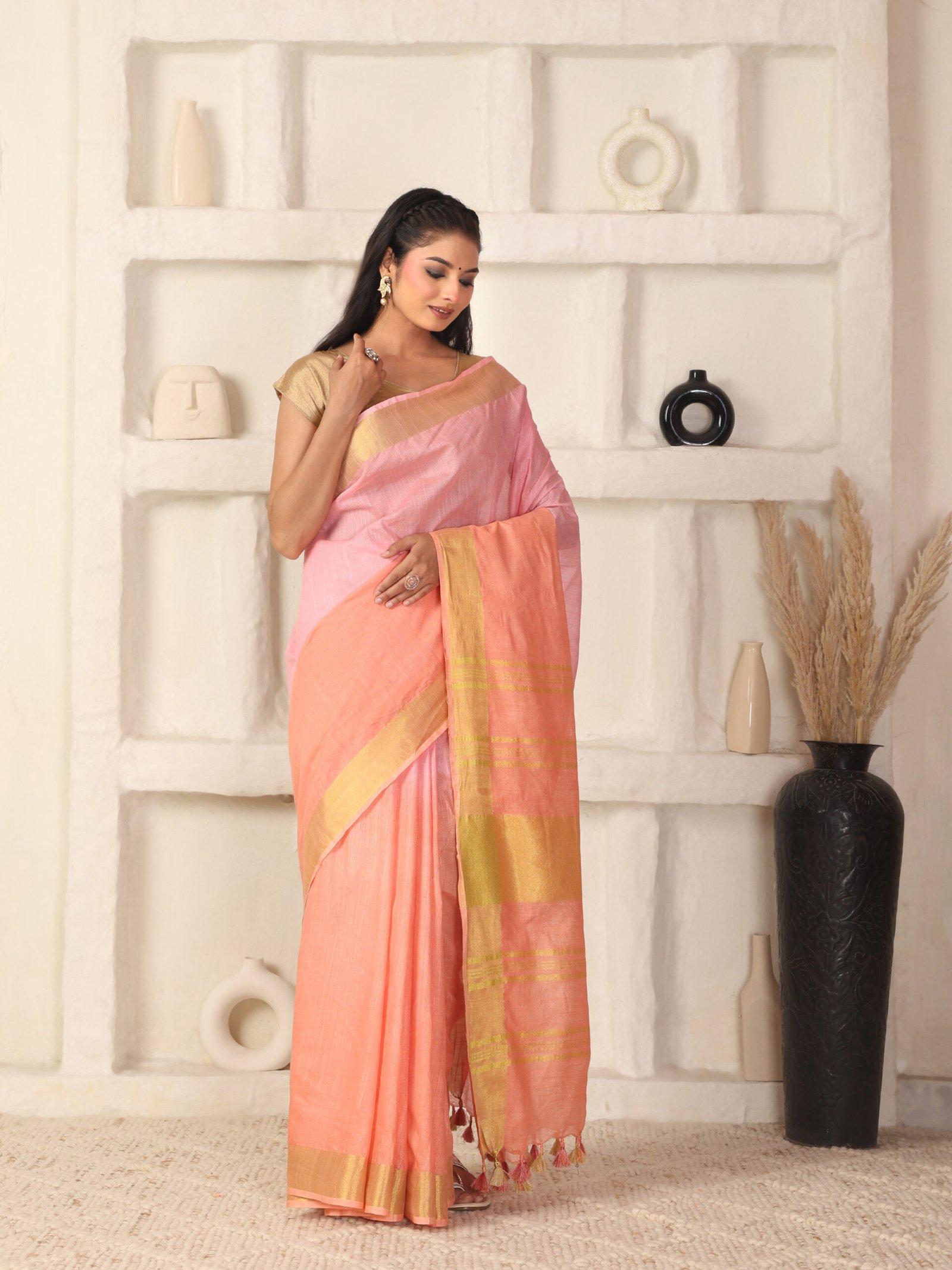 Solid Linen Cotton Fabric