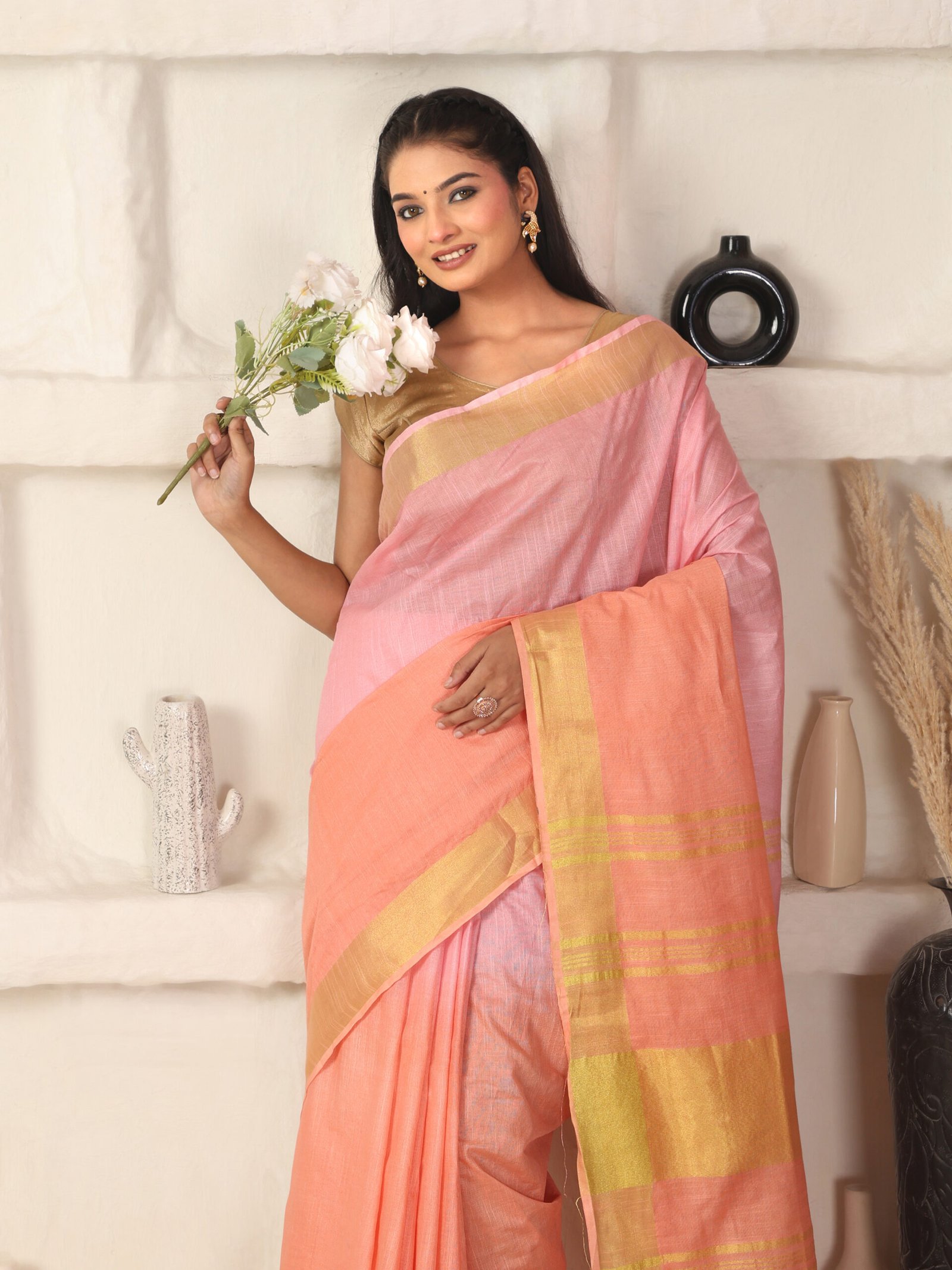 Solid Linen Cotton Fabric - Image 7