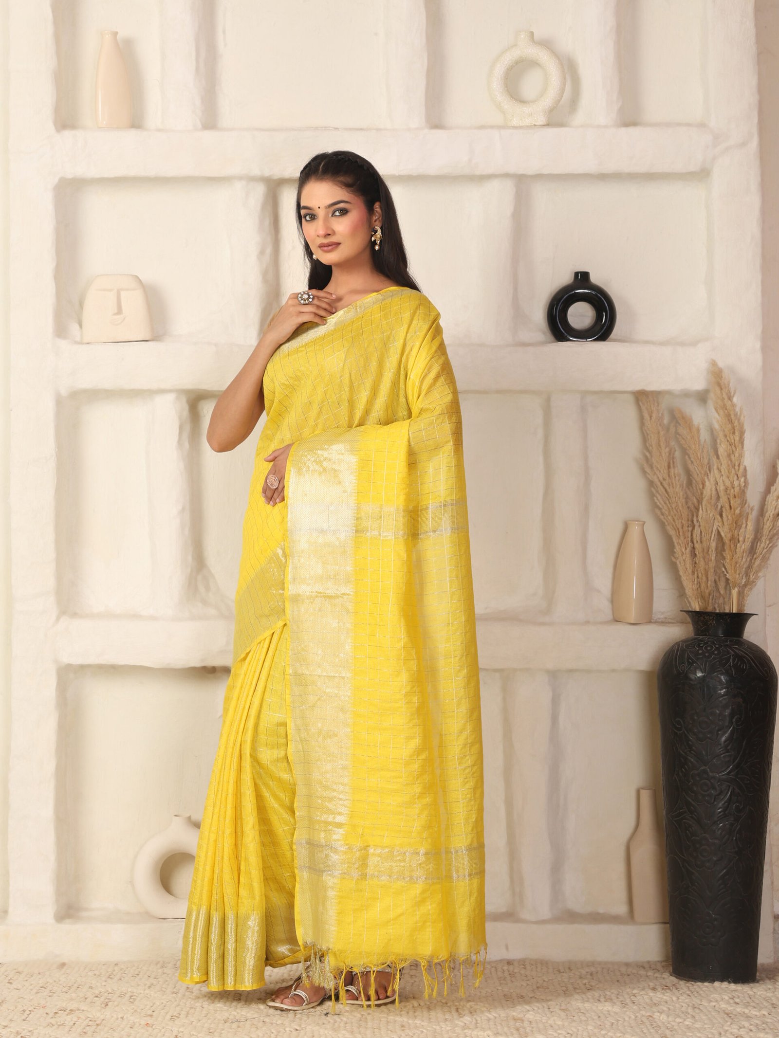 Solid Semi Silk Fabric - Image 9