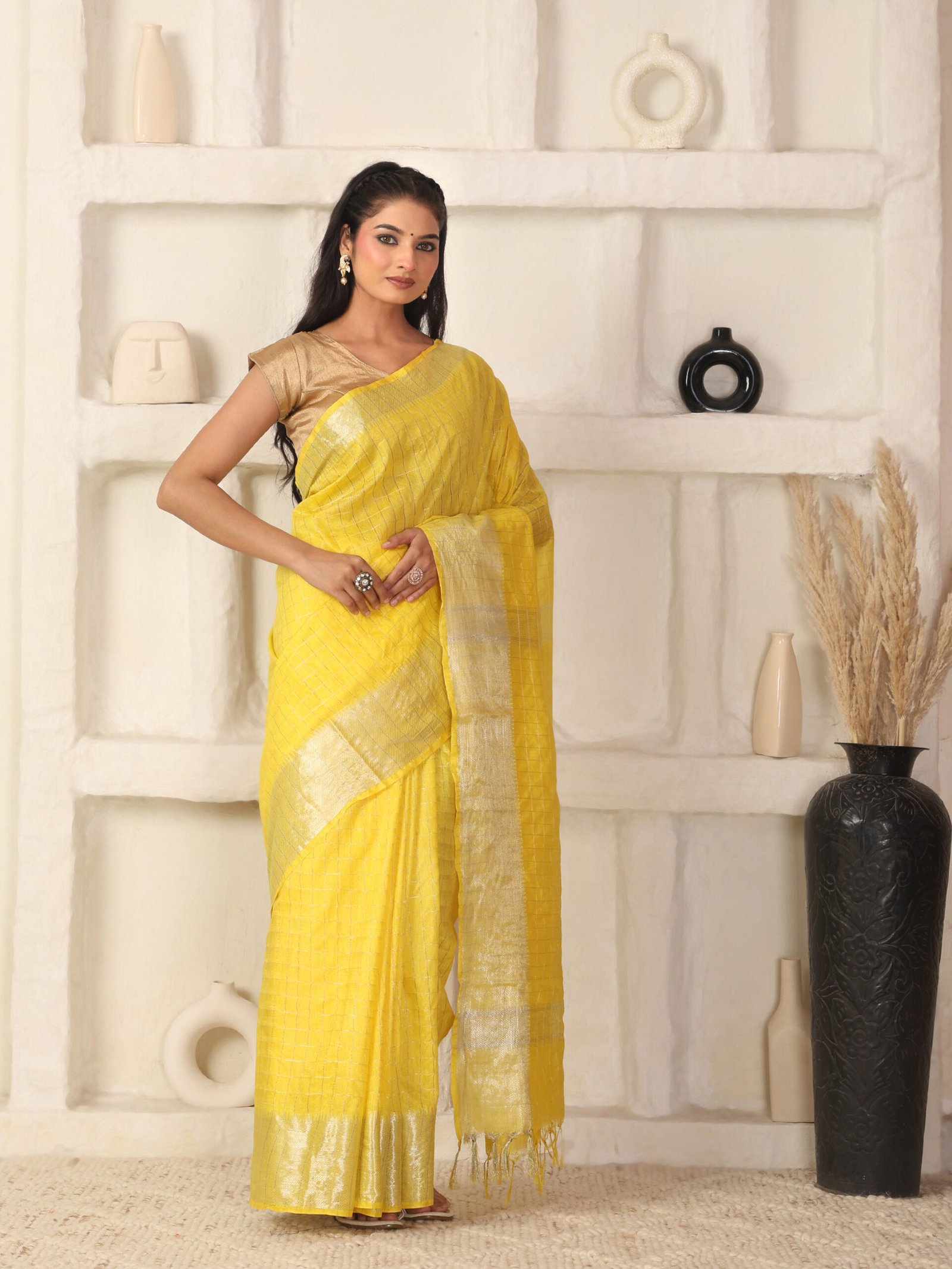 Solid Semi Silk Fabric - Image 8