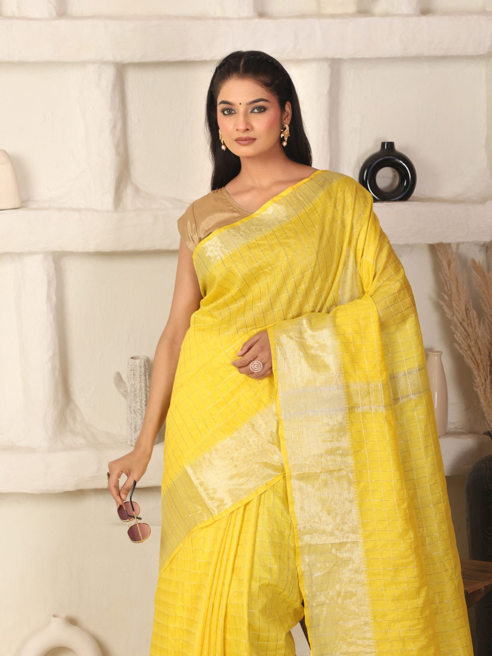 Solid Semi Silk Fabric - Image 6