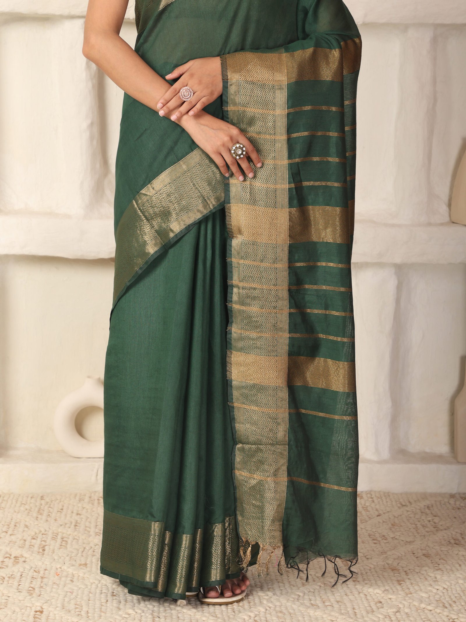 Solid Semi Silk Fabric - Image 5