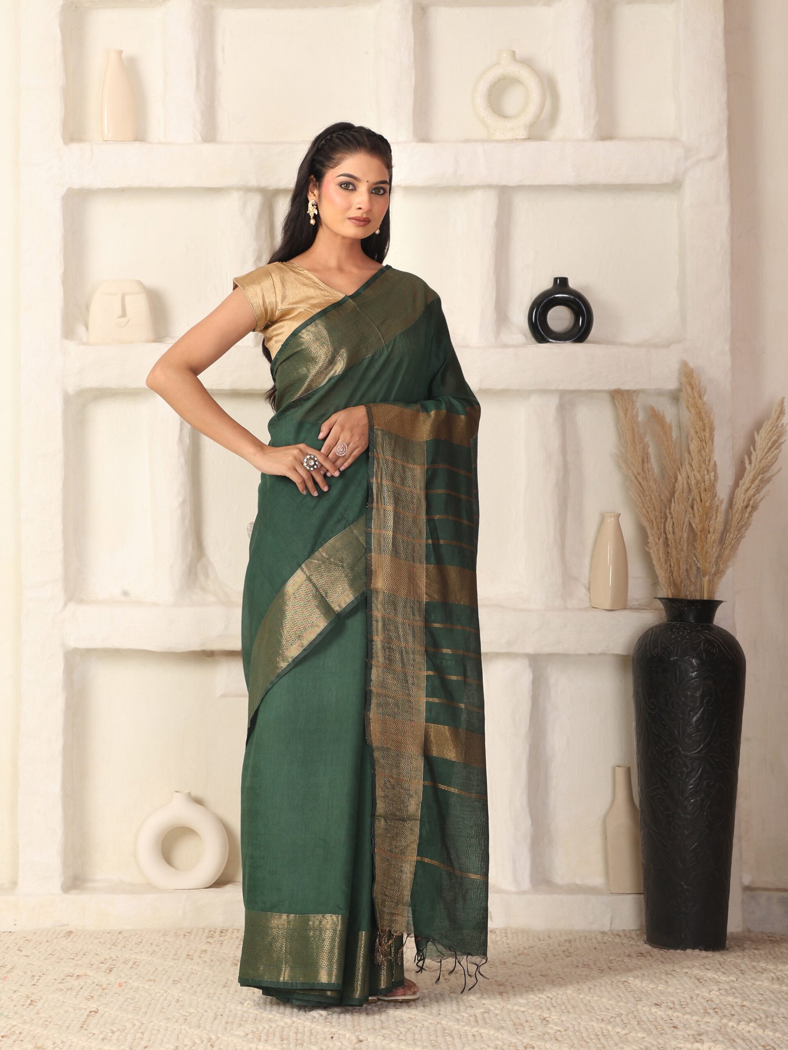 Solid Semi Silk Fabric - Image 10