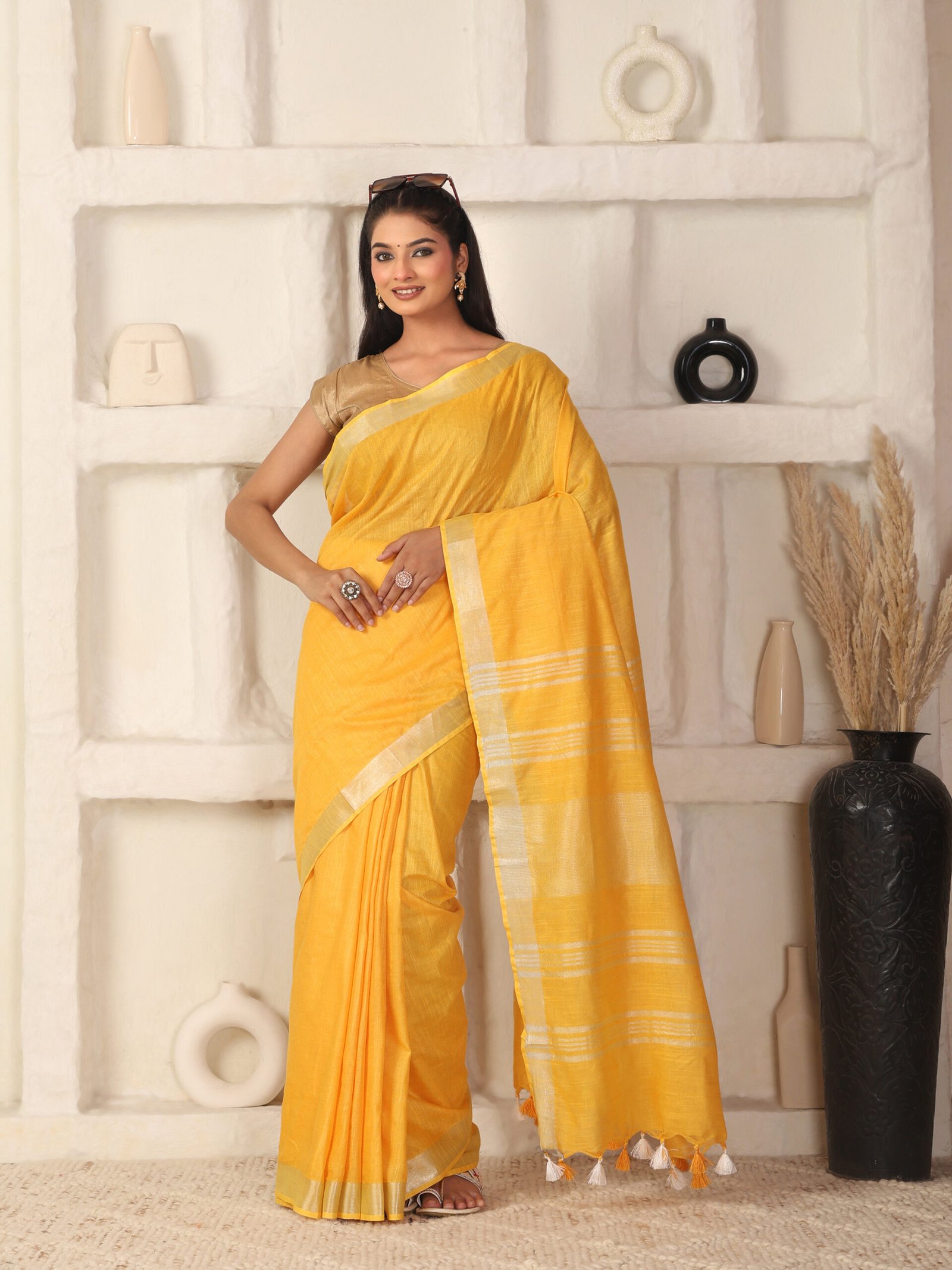 Solid Linen Cotton Fabric