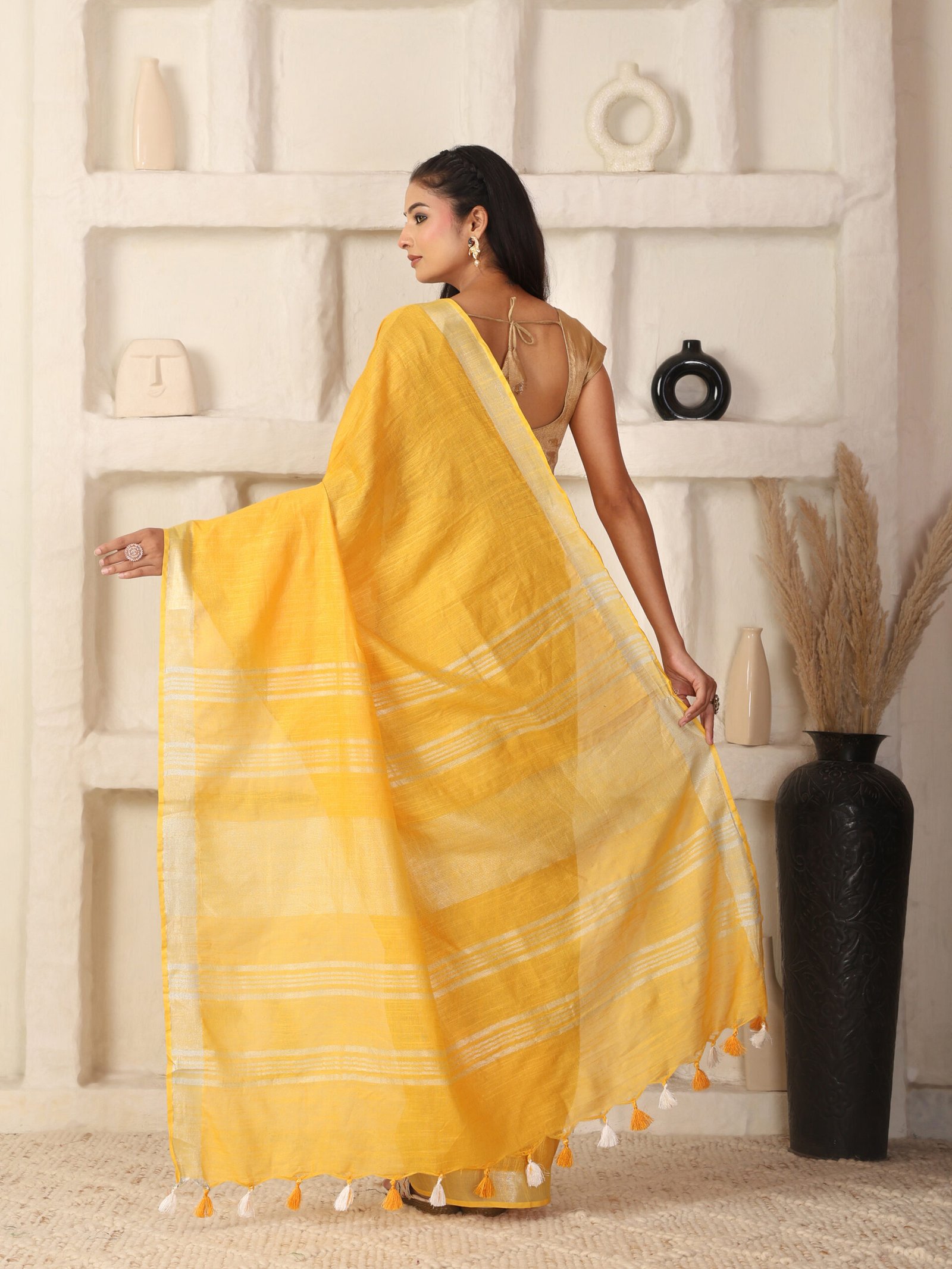 Solid Semi Silk Fabric - Image 8