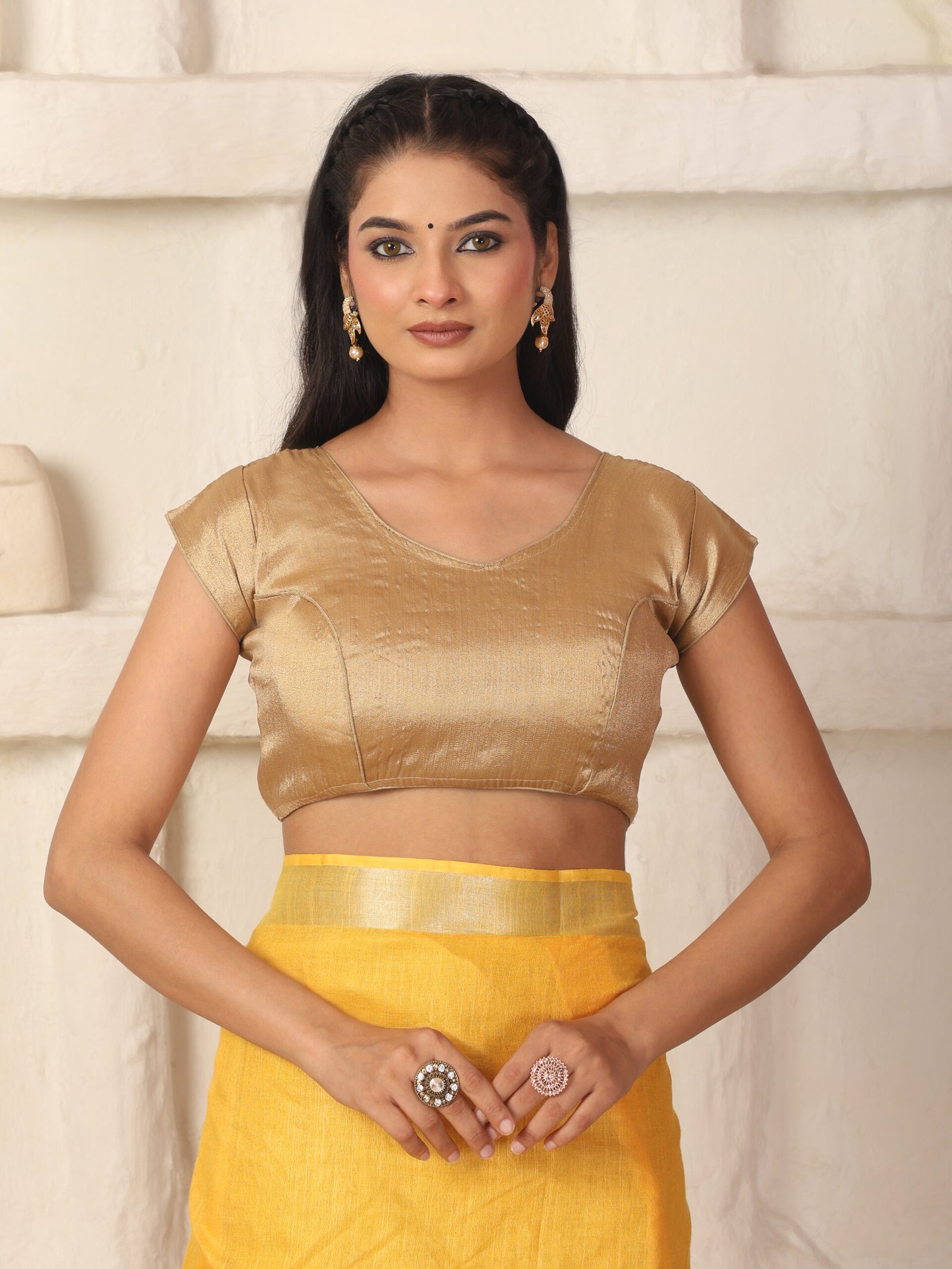 Solid Semi Silk Fabric - Image 2