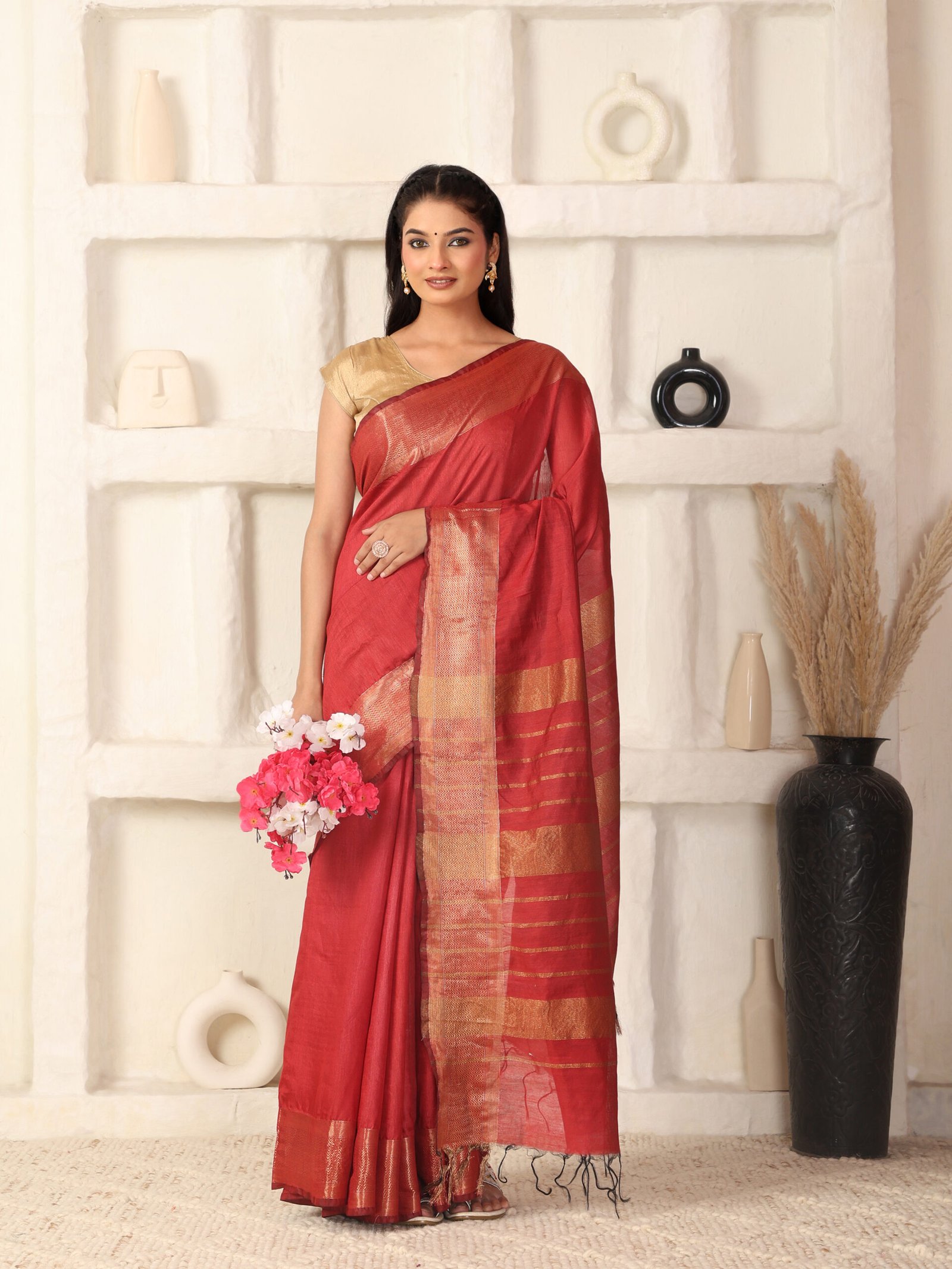 Solid Semi Silk Fabric - Image 7