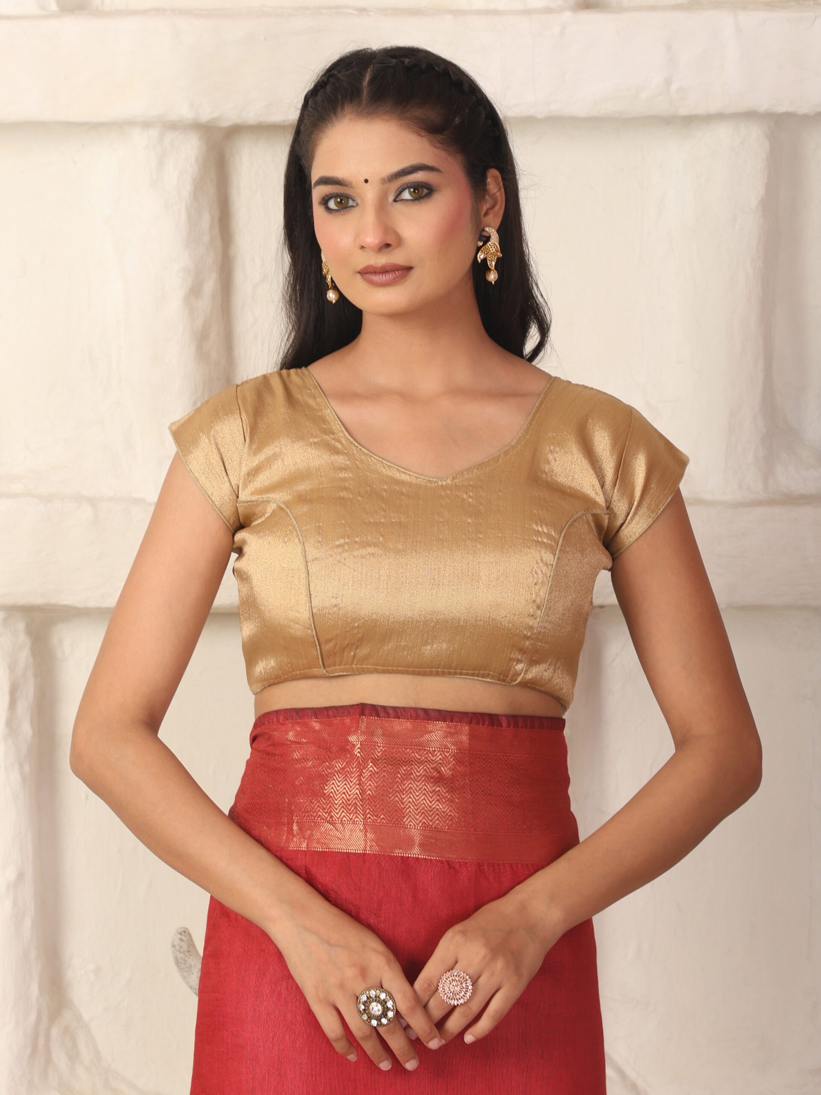 Solid Semi Silk Fabric - Image 2