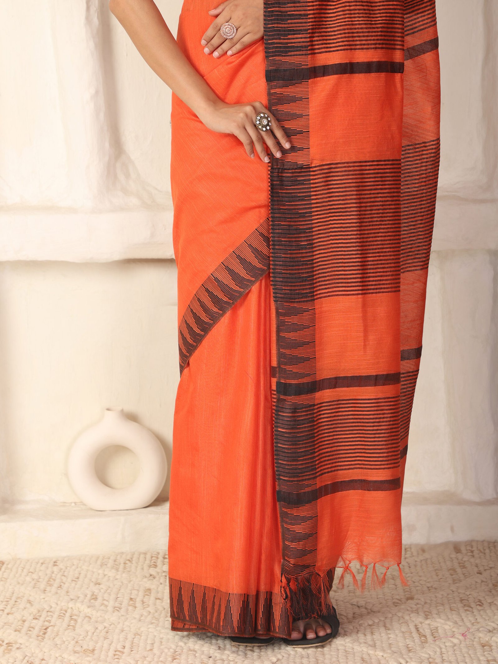 Solid Semi Silk Fabric - Image 5