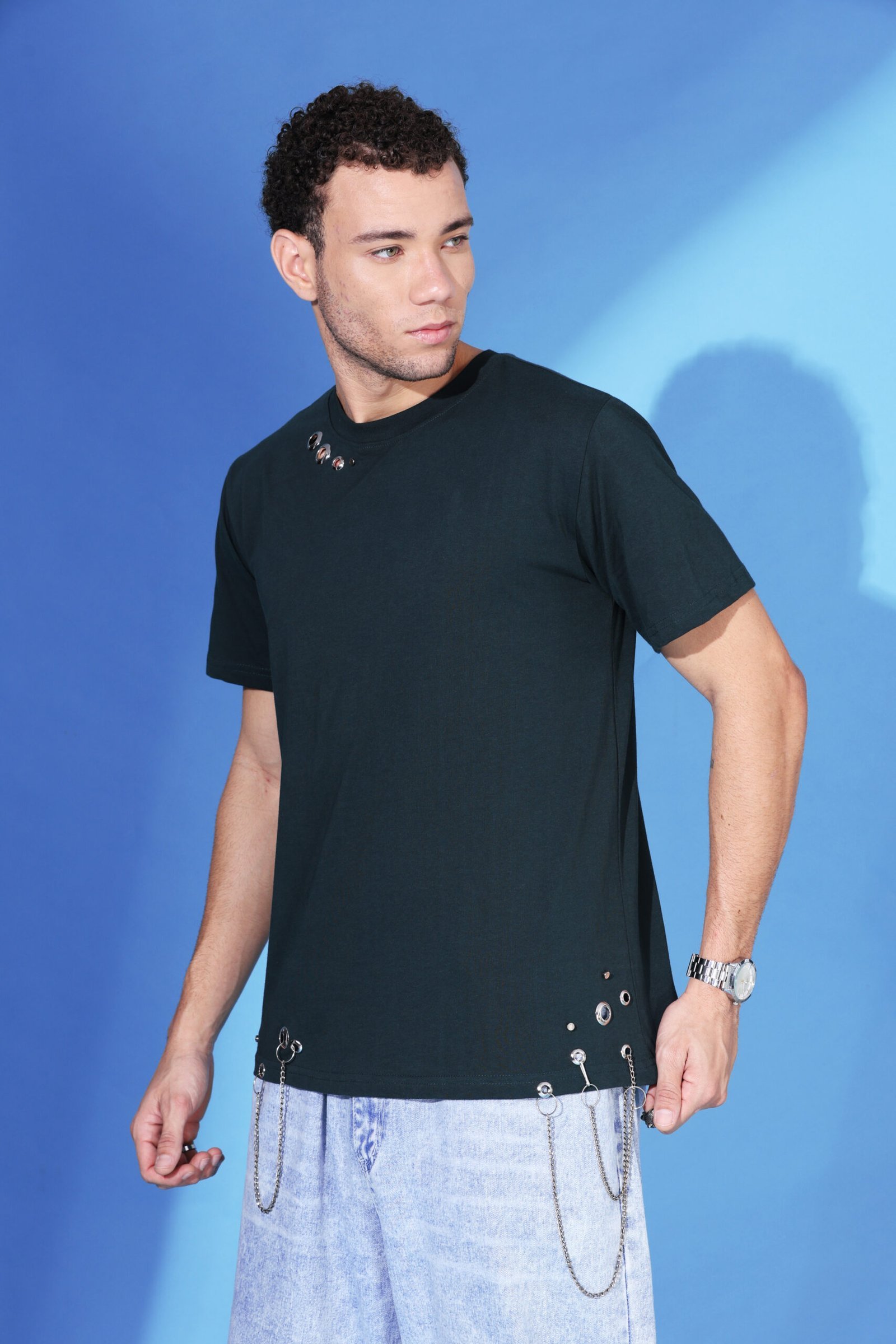 Handcuffs Eyelet T shirt - Image 8