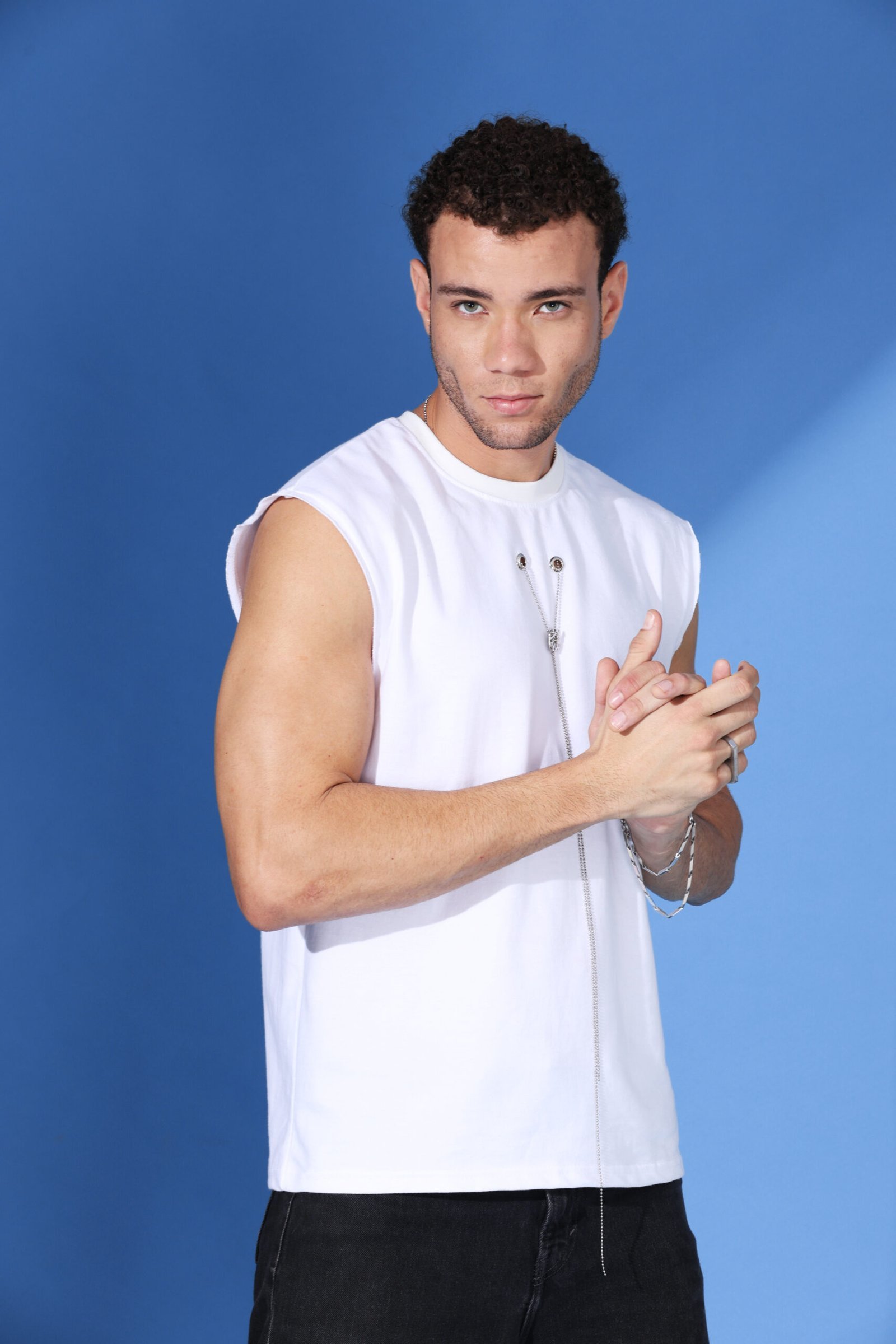 Loose Fit Statement Vest Top - Image 7